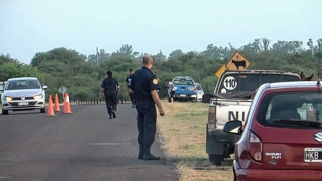 La zona donde fue encontrado el perro del joven que apareció calcinado en su auto en Cerrito.