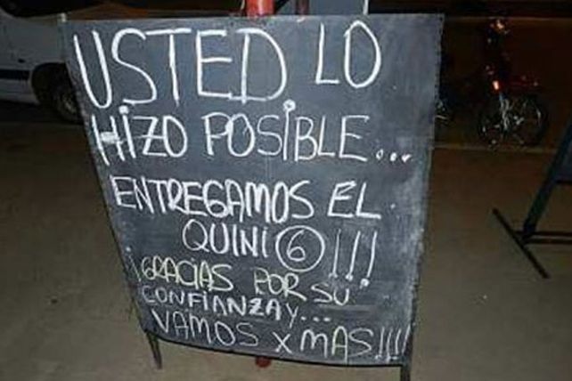 Un humilde albañil es el entrerriano que ganó el Quini