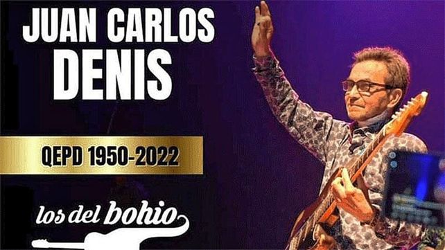 Murió Juan Carlos Denis