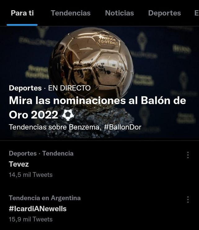 Newells: Fans took to social media to #IcardiANewells. trended requesting