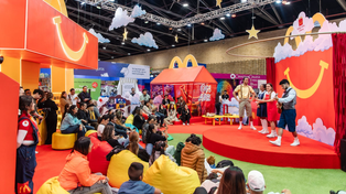 Mc Donalds presente en la Feria del Libro con espacios de lectura en vivo para niños y niñas
