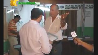 El presidente del Concejo Deliberante de Candelaria agredi&oacute; brutalmente a un periodista