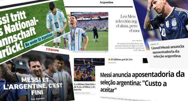 El fin de una era: repercusiones en medios de todo el mundo por el anuncio de Messi