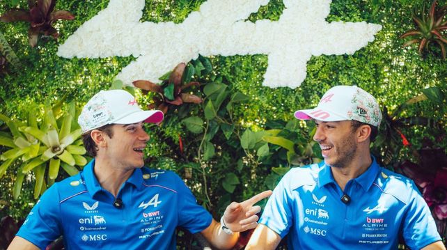 Franco Colapinto y Pierre Gasly