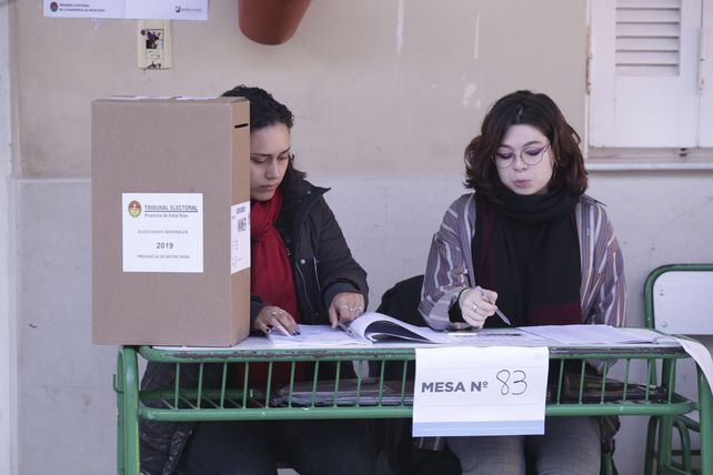 Las elecciones generales de Entre Ríos en imágenes