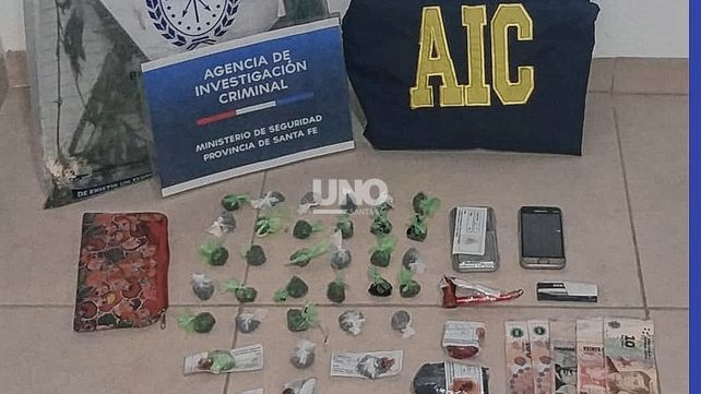 Los allanamientos fueron en San Justo y encontraron drogas.