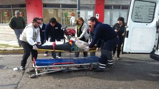 Una mujer resultó herida tras un choque en General Paz y Pedro Díaz Colodrero