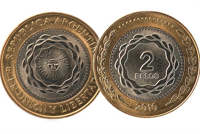 Llegan las monedas de $2