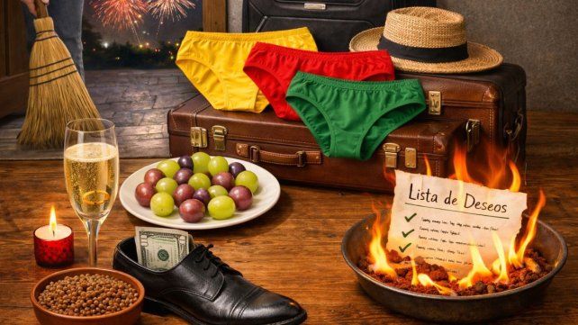 Los rituales para recibir el Año Nuevo