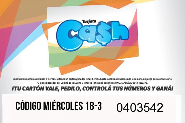 Números que corresponden a la semana del 16 al 20 de marzo
