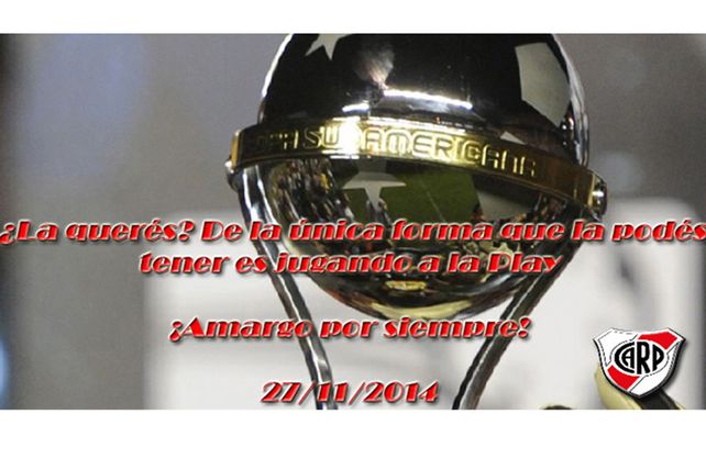 Los afiches del triunfo de River ante Boca en la semifinal de la Copa Sudamericana