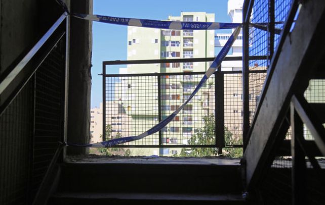 Penoso. El sitio del siniestro. Los chicos sufrieron una caída de 24 metros.