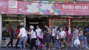 Centro en riesgo. La actividad de punguistas y mecheras se hizo más intensa en la época previa a las fiestas, cuando la zona se llena de gente
