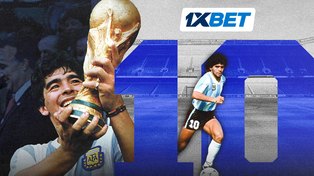 Magia en el barro por una buena causa: 1xBet habla del partido más insólito jugado por Diego Maradona