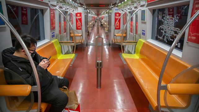 El subterr&aacute;neo de Beijing