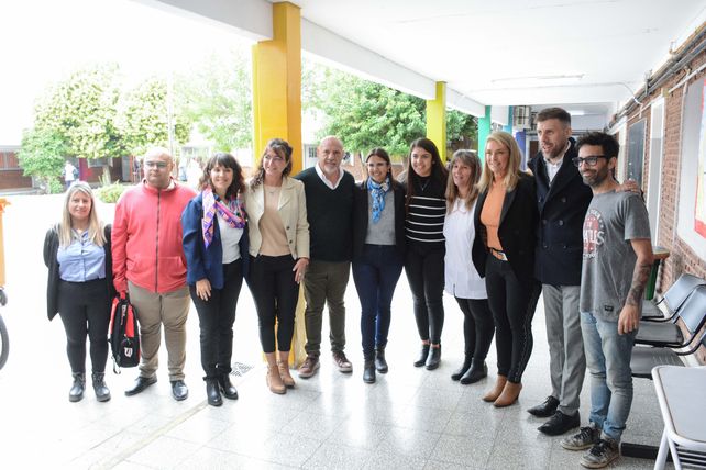 Representantes del Concejo y de Gooming Argentina.
