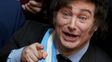 El presidente Javier Milei felicitó a la seccional local de su partido