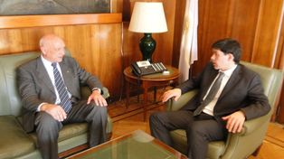 Provincia y Nación avanzan en el proyecto de ferrotransporte para Santa Fe y Rosario