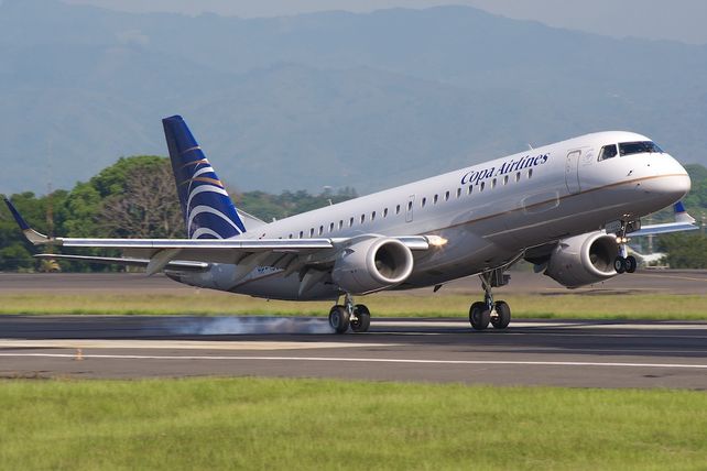 Copa Airlines opera en el aeropuerto de Rosario desde 2016.