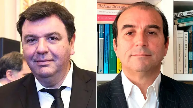 Ariel Lijo y Manuel García-Mansilla, los postulantes de Milei para cubrir las vacantes en la Corte Suprema. 