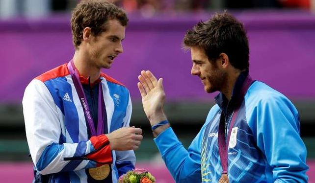 Murray y Delpo van por el oro.