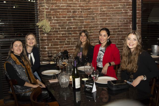 Camila Veiga, Evangelina Bonicatto, Julieta Goitia Florencia Arcando y Sofia