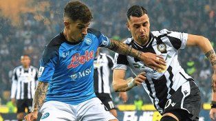 Nápoli empató con Udinese y se quedó con el título.