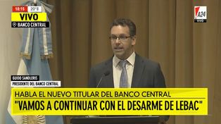 Sandleris anunció que mantendrá al dólar entre $34 y $44 sin intervención del BCRA