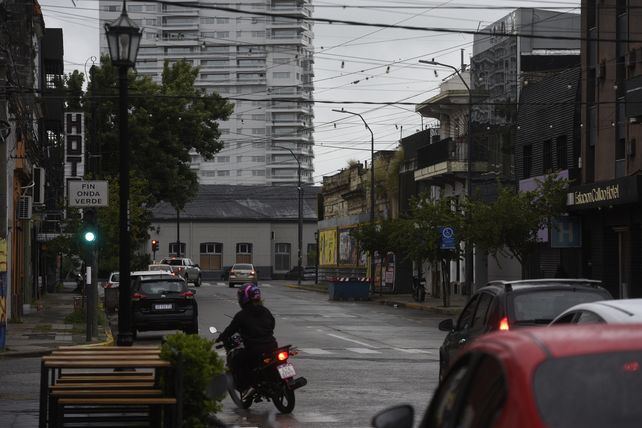 Calle Callao. Al fondo