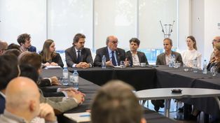 El secretario de Industria y Desarrollo Productivo de la Nación, José Ignacio de Mendiguren, mantuvo una reunión de trabajo con empresas de biotecnología y startups.