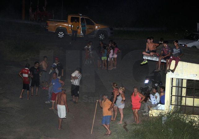 Unas 60 familias viven en la zona cerca de La Guardia.
