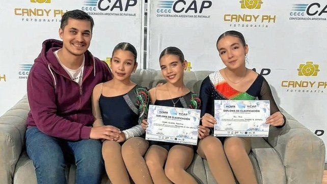 Las chicas de Patronato que estuvieron en San Juan.