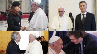 El Papa, los presidentes y una línea de tiempo marcada por encuentros y distanciamientos