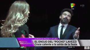 El tenso cruce del Pocho Lavezzi con la prensa tras su ingreso a la boda de Macedo y Urtubey