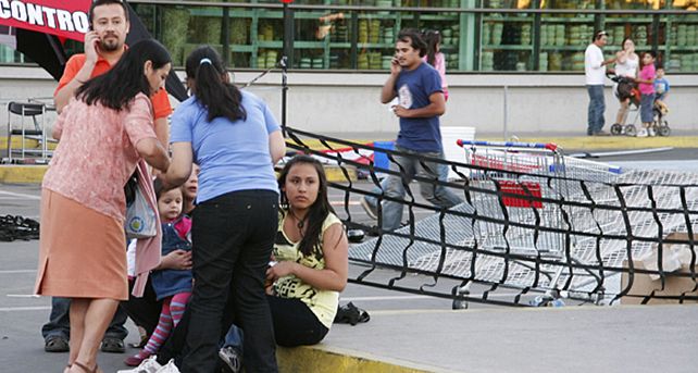 Un terremoto de magnitud 7,2 en la escala Richter sacudi&oacute; el centro-sur de Chile