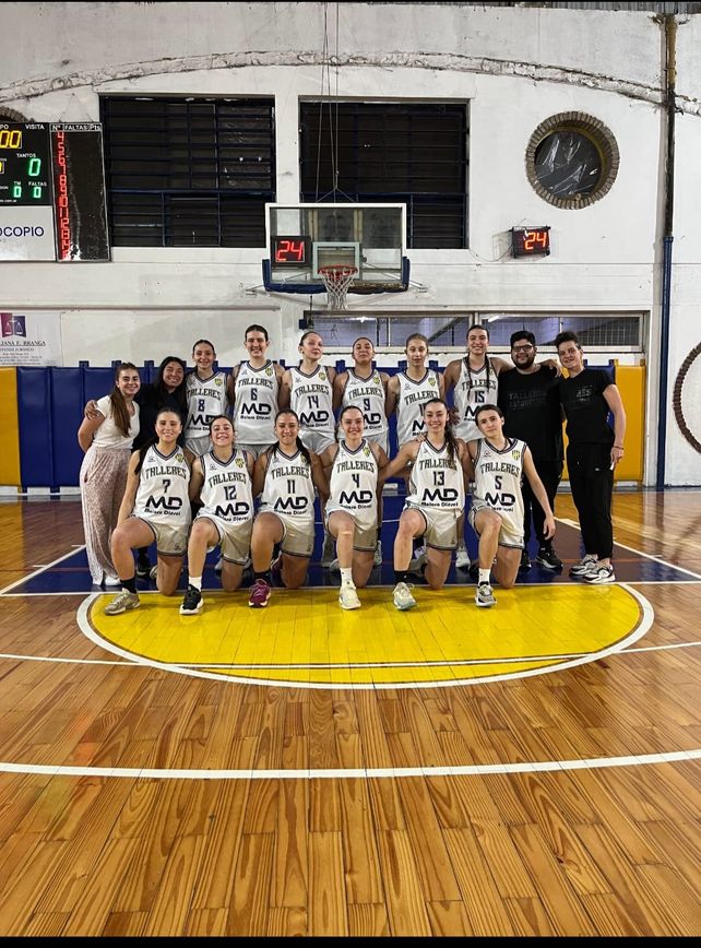 Talleres de Villa Gobernador Gálvez hace historia en el club con el básquet femenino&nbsp;
