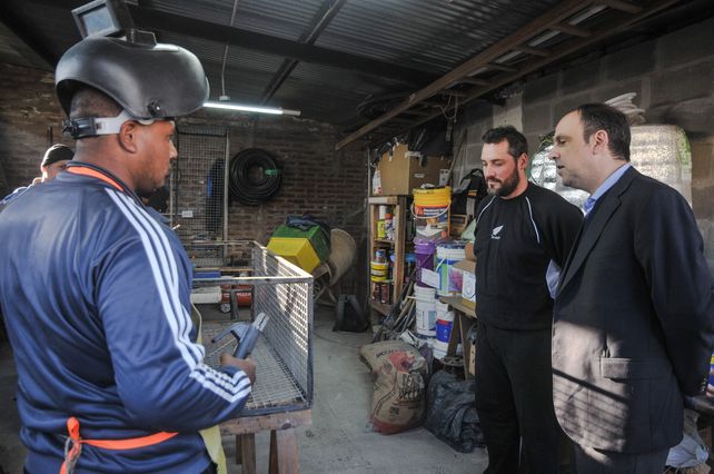 Escuelas de Trabajo: jóvenes santafesinos se capacitan en herrería