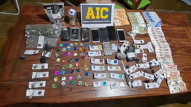 El resultado de los allanamientos realizados en Laguna Paiva