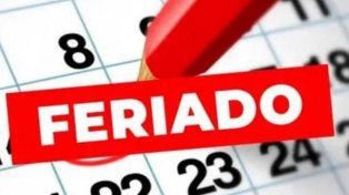 Cuánto falta para el próximo feriado en la Argentina