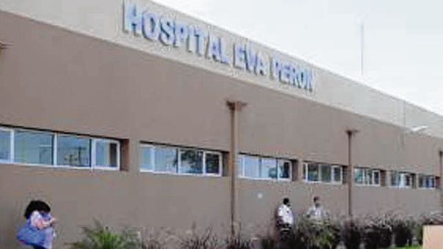 Hospital Eva Perón. La niña fue operada anteanoche.&nbsp;