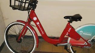 La Policía detuvo a un hombre que intentó vender una bicicleta del sistema pública municipal de Paraná en barrio Maccarone