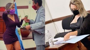 Se enojó la concejala salteña que le pidieron que se tape más para ir a las sesiones