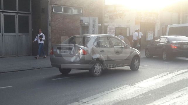 Múltiple choque en la Recoleta santafesina