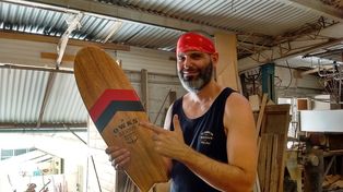 Matu reconoció que cada tabla es especial.&nbsp;