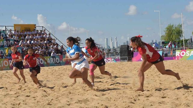 Arrancaron los Juegos de Playa y la primera medalla de oro fue para una argentina