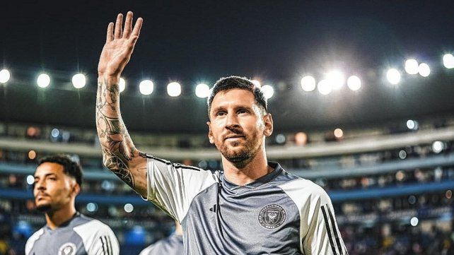 Lionel Messi sumó sus primeros minutos de fútbol en el 2024