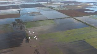 Emergencia hídrica: el 80 % de la zona tambera está bajo agua