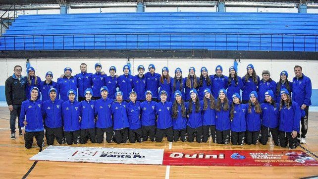 Los seleccionados de la Federación Santafesina que competirán en Bariloche.