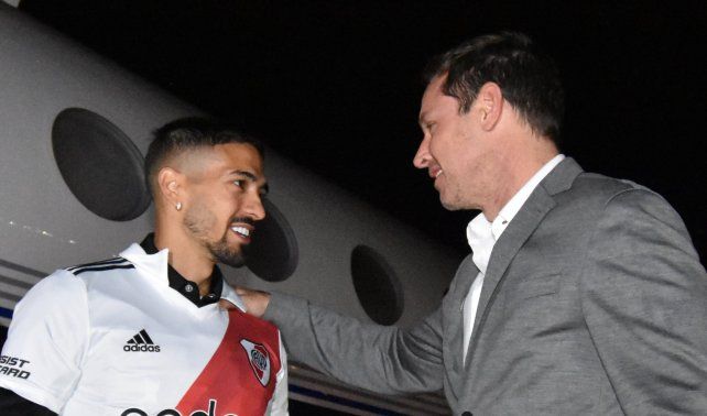 Lanzini, con todo listo para ser presentado como refuerzo de River