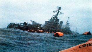 Se cumplen 37 años del hundimiento del ARA General Belgrano en la Guerra de Malvinas